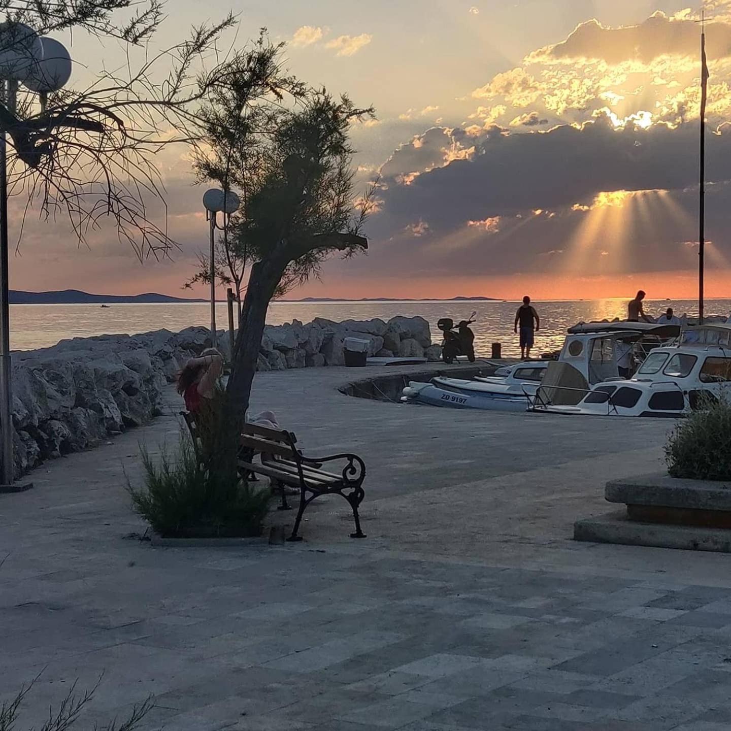 Apartment Milin By The Sea-Zadar-Diklo Dış mekan fotoğraf